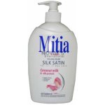 Mitia Silk Satin s kokosovým mlékem tekuté mýdlo dávkovač 500 ml