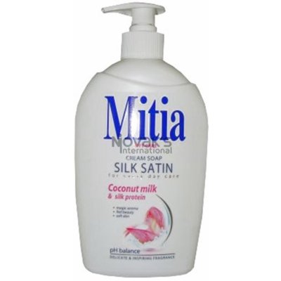 Mitia Silk Satin tekuté mýdlo dávkovač 500 ml – Zbozi.Blesk.cz