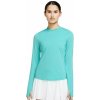 Dámský svetr a pulovr Nike Dri Fit UV Victory Long Sleeve Crew Womens Base Layer Washed Teal Marina