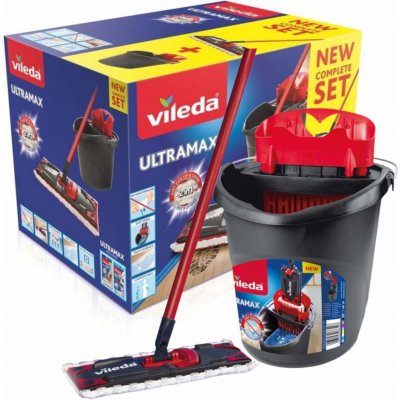 Vileda Ultramax XL Mop a kbelík plochý 42 cm – Sleviste.cz