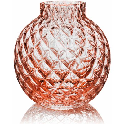 Skloglass Váza DAHLIA 200mm Růžová Barvy: Růžová – Hledejceny.cz
