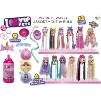 TM Toys VIP Pets pejsek s doplňky extra dlouhé vlasy