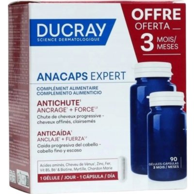 DUCRAY Anacaps Expert-chronické vypad.vlasů 90 kapslí – Hledejceny.cz