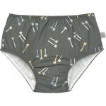 Lässig SPLASH Swim Diaper Boys block stripes milky blue mon. Swim Diaper palms deep olive mo. – Zboží Dáma