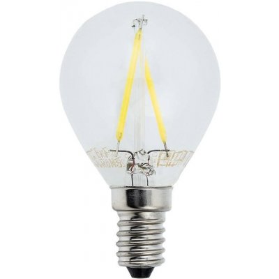 Optonica LED Filament žárovka G45 E14 2w Neutrální bílá – Zboží Mobilmania