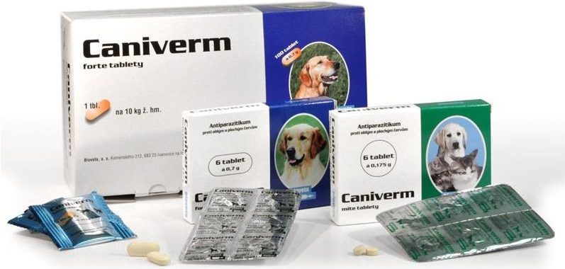 Bioveta Caniverm forte 100 x 700 mg