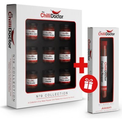 The ChilliDoctor 9x Chilli Mash 40 ml – Zboží Dáma