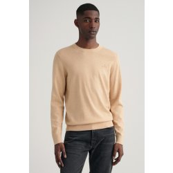 Gant Cotton Cashmere C-neck zelená