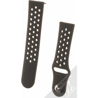 Handodo Tactical 234 Double Silikonový řemínek 22mm Black 2445416 – Zboží Mobilmania