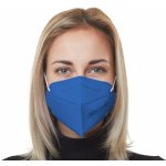 TEX-TECH respirátor FFP2 Tmavě modrý 5 ks – Zboží Dáma