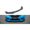 Nárazník Maxton Design "Street Pro" spoiler pod přední nárazník s křidélky ver.1 pro BMW M2 F87, plast ABS bez povrchové úpravy, s červenou linkou