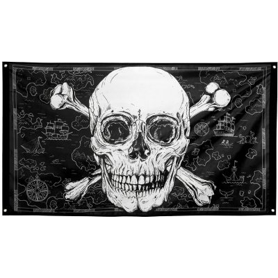 Boland Pirátská vlajka 90 × 150 cm – Hledejceny.cz
