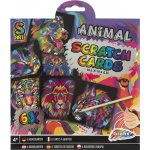 Grafix Škrabací obrázky 6 ks zvířata – Zboží Dáma