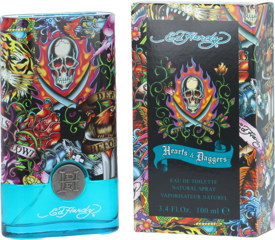 Christian Audigier Ed Hardy Hearts & Daggers toaletní voda pánská 100 ml