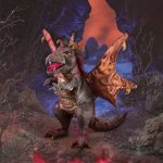 Folkmanis černý jeskynní drak plyšový maňásek – Zboží Mobilmania