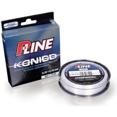 P-Line ujímané šokové návazce Konico 5 x 15 m varianta 0,25 - 0,45 mm – Hledejceny.cz