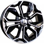 Racing Line B5296 7x17 4x100 ET44 black polished | Zboží Auto