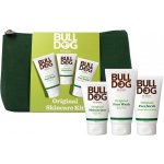 Bulldog Original hydratační krém na obličej 100 ml + čisticí pleťový peeling 125 ml + čisticí gel na obličej 150 ml dárková sada – Hledejceny.cz