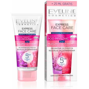 Eveline Cosmetics Express Face Care krém na obličej do sprchy 2v1 100 ml