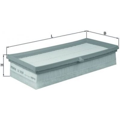 Vzduchový filtr MAHLE LX 2636 – Hledejceny.cz