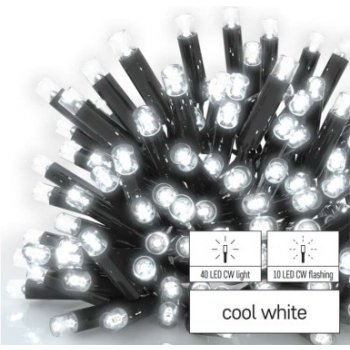 EMOS Lighting Základní sada pro spoj. řetězy Standard rampouchy 2,5m venkovní studená bílá časovač 1 ks krabice