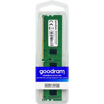 GoodRam DDR4 8G 2400MHz CL17 (1x8GB) GR2400D464L17S – Hledejceny.cz