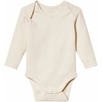 Lupilu Dětské body s dlouhými rukávy z merino vlny a hedvábí béžová – Zboží Mobilmania