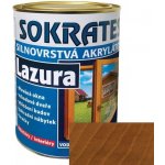 Sokrates Silnovrstvá akrylátová lazura 2 kg ořech – Zboží Mobilmania