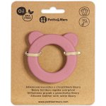 Petite&Mars silikon s chrastítkem Beary Dusty Rose – Zboží Dáma Petite&Mars silikon s chrastítkem Beary Dusty Rose – Zboží Dáma