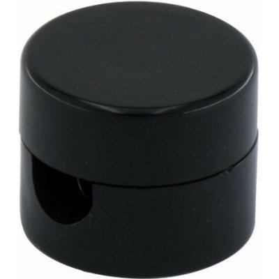 Elhard Držák na kabel, nástěnný, 23x18mm, černý KP1010B – Sleviste.cz