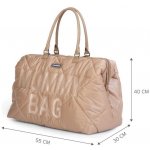 Childhome taška Mommy Bag Puffered Beige – Zboží Dáma