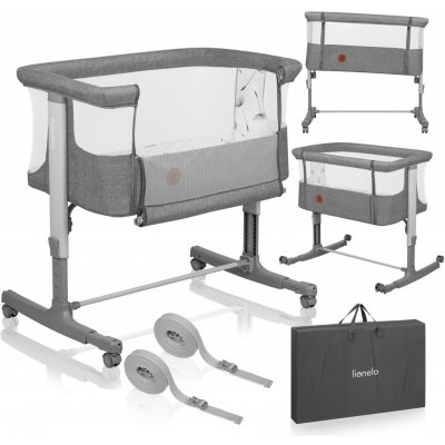 Lionelo Postýlka Aurora 3v1 Grey – Sleviste.cz