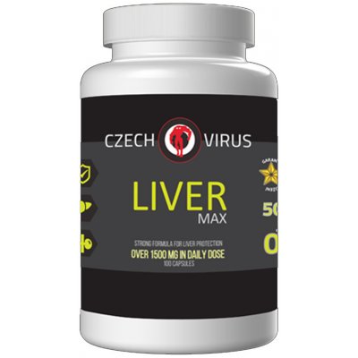 Czech Virus Liver Max 100 kapslí – Zboží Mobilmania