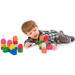 Clemmy baby 24 barevných kostiček v plastovém pytli – Zboží Mobilmania