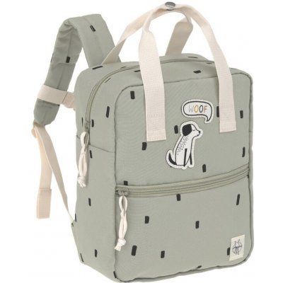 LÄSSIG dětský batoh Mini Square Backpack Happy Prints Olive – Hledejceny.cz