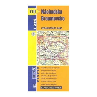 Náchodsko Broumovsko cyklomapa 110 – Hledejceny.cz