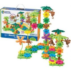 Learning Resources Gears! Movin’ Monkeys Building Set