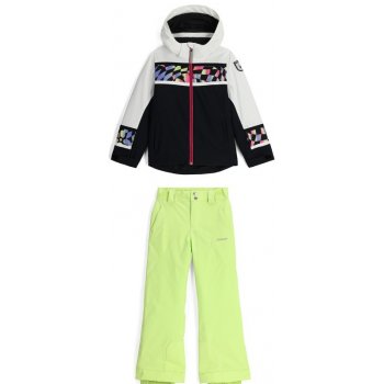 Spyder Girls Mila Jacket+Olympia Pants Jr. Blk/Mlt 16 2023/2024