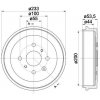 Brzdový kotouč HELLA PAGID Brzdový buben - 200 mm HPG 8DT 355 300-581