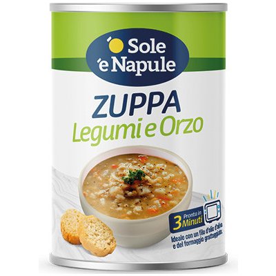 O Sole e Napule Luštěninová polévka s ječmenem 400g