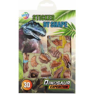 Grafix 3D samolepky podle tvaru T-Rex – Zbozi.Blesk.cz