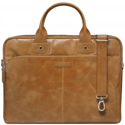 dbramante1928 full grain leather Kronborg Luxury 16" Laptop/MacBook/NoteBook Bag with Shoulder Strap Tan BG16GT001498 – Hledejceny.cz