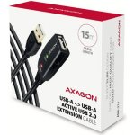 Axagon ADR-215 USB 2.0 A-M na A-F aktivní prodlužovací / repeater, 15m – Hledejceny.cz
