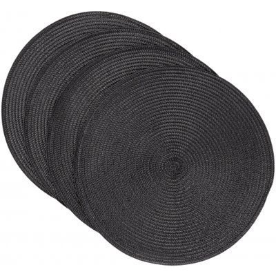 LIVARNO Prostírání černá 38 cm 4 ks – Sleviste.cz