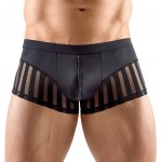 Boxerky Svenjoyment se zipem a pruhem černé – Zboží Mobilmania