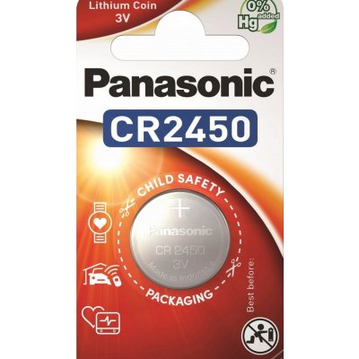 Panasonic CR-2450EL/1B 1ks 2B300588 – Zbozi.Blesk.cz