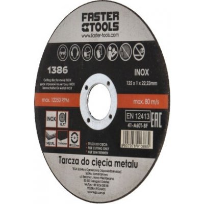 Jipos Řezný kotouč 125 x 1 x 22,2 mm 1386 – Sleviste.cz