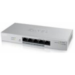 Zyxel GS1005HP 5-port Desktop Gigabit PoE Switch, 4x PoE+ GbE, PoE 60W – Sleviste.cz