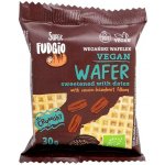 Super Fudgio Oplatky s kakaovo-lískooříškovým krémem slazené datlemi bio vegan 30 g – Zbozi.Blesk.cz