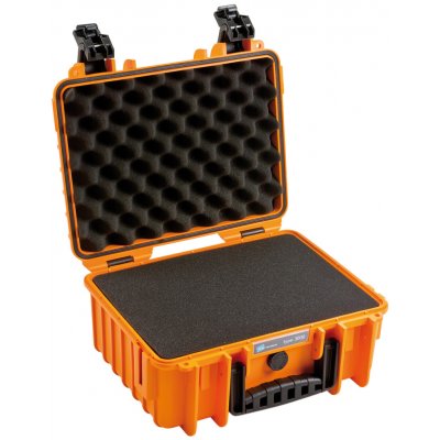 B&W Outdoor Case 3000 kufr s pěnou oranžový – Hledejceny.cz
